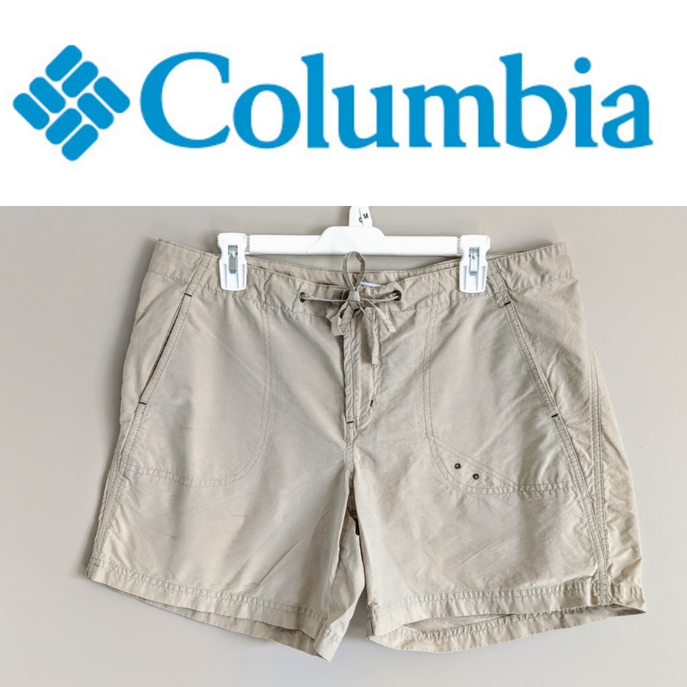 Women's Columbia Khaki Hiking Drawstring Short